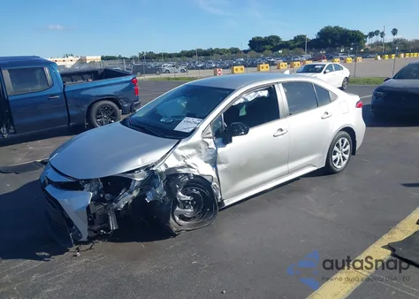 2025 Toyota Corolla Le from USA, damaged, VIN 5YFB4MDE7SP355511